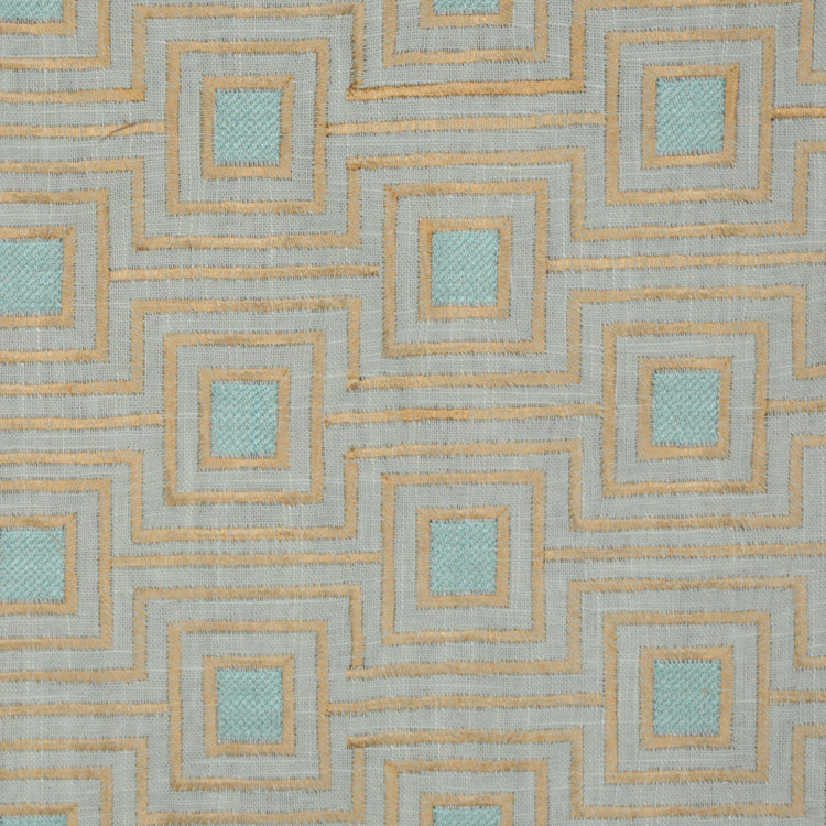 Open Mic Fabric, Misty Blue
