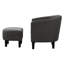 Fauteuil demi-tonneau avec repose-pieds Aricely-1750862881