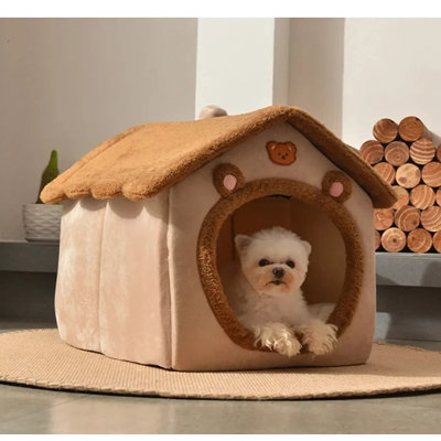 Graziela Fabric Portable Dog House