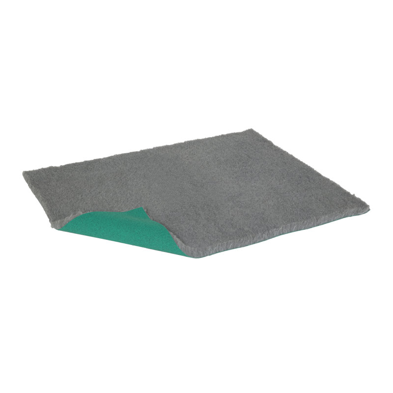 Thatcher Fleece Pet Bed, 3cm H x 50cm W x 40cm D, Grey