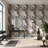 Marble Wallpaper Veining Gray Wall Mural
