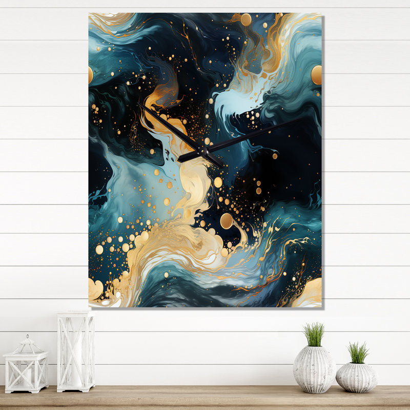 Horloge murale Janeeta - Glam, Grand