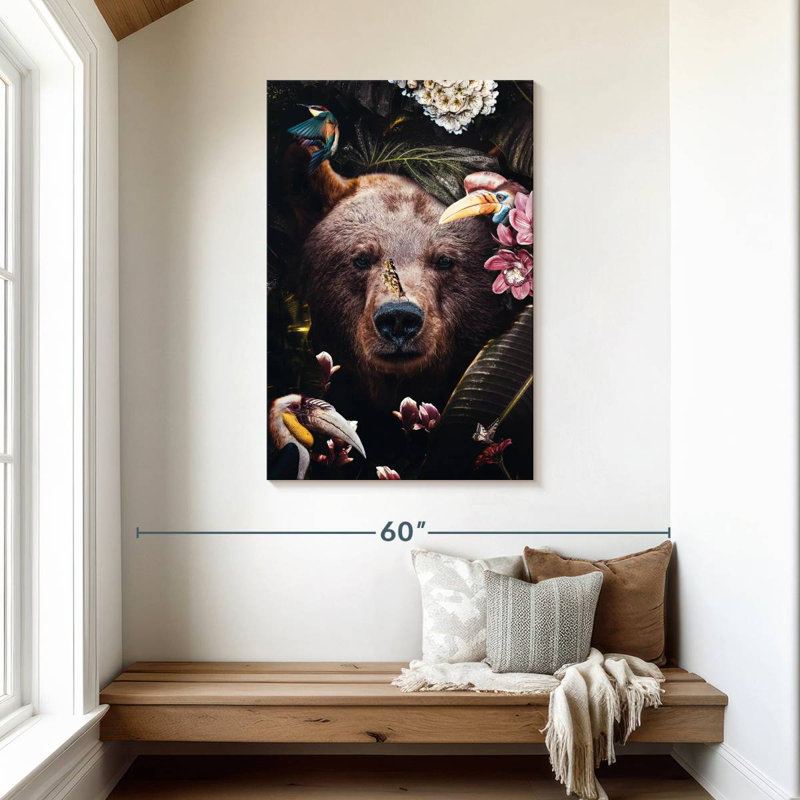 Brampt Bear I, 45" H x 30" W
