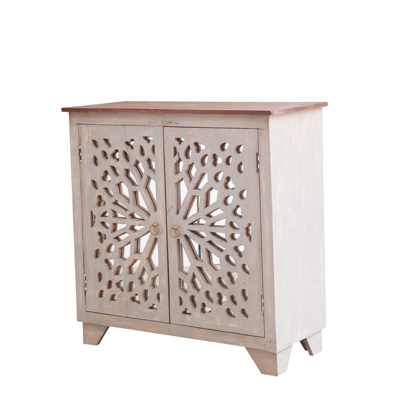 Aleck 90cm Solid Wood Sideboard