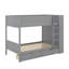 Lit superposé simple au-dessus de simple avec tiroirs et armoire-1348741274