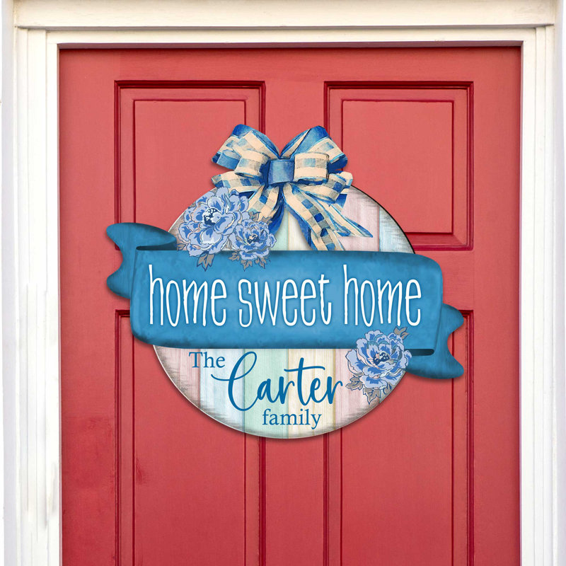 Enseigne personnalisée Manon Home Sweet Home, Oui