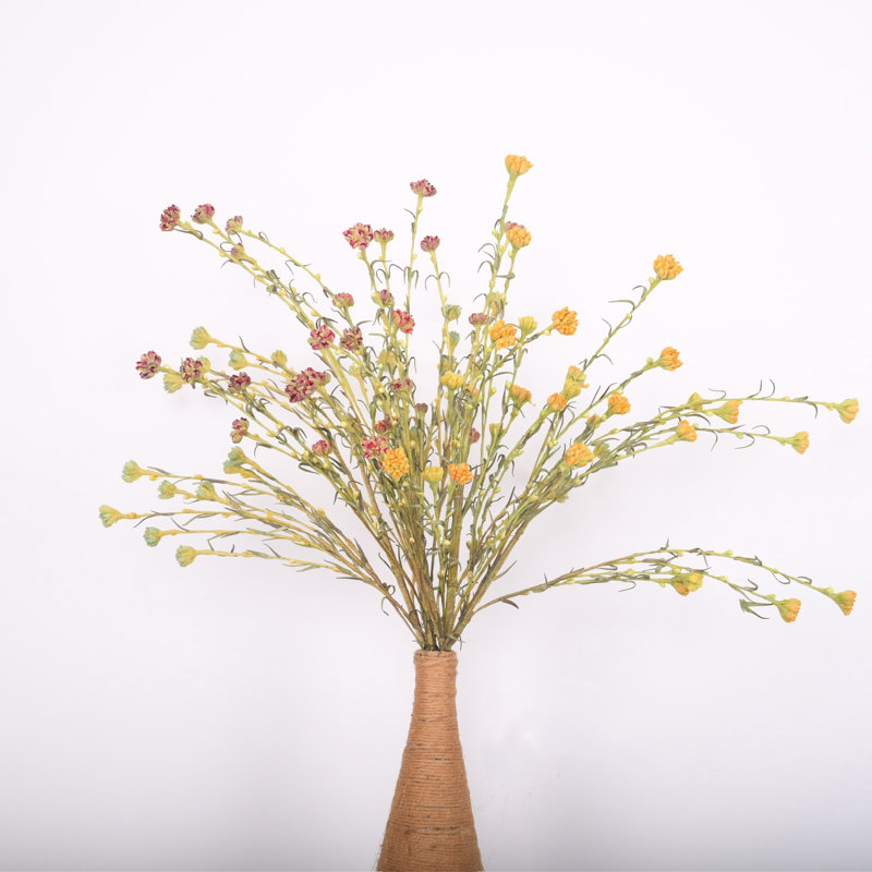 Artificial Wildflower Floral Arrangement With Long Stems For Vase Filler Table Decoration Home Decor, Multi-color