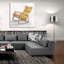 Art mural en verre épique «Retro Comfort 4» par Ethan Harper, 36 po x 36 po-1836866262