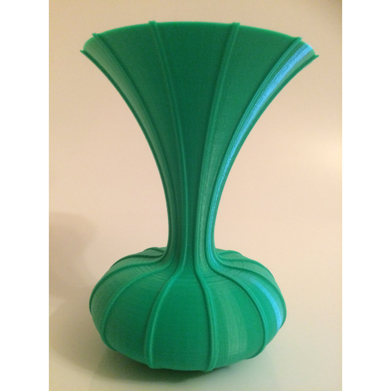 Wigand Handmade Table Vase, Green