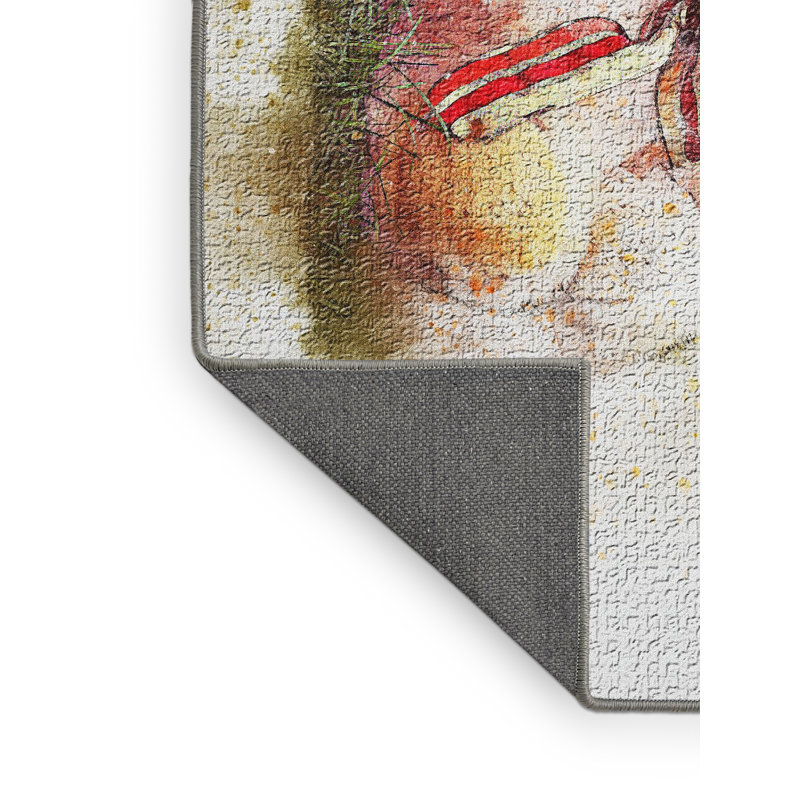 Tapis brun Teddy, Rectangle 3 pi x 5 pi