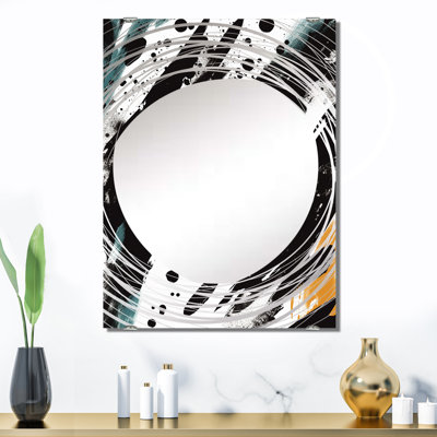 Matthes - Grand miroir mural abstrait MIR134574
