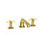 Tolmin Widespread Bathroom Faucet with Drain Assembly-78574922