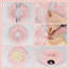 Tunnel pour chat en peluche transformable 3-en-1 avec lit pour chat d'intérieur - rose, rond-1154086968