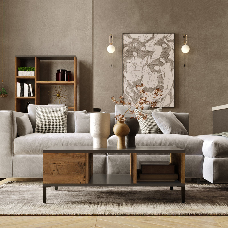 Leksi Coffee Table with Storage