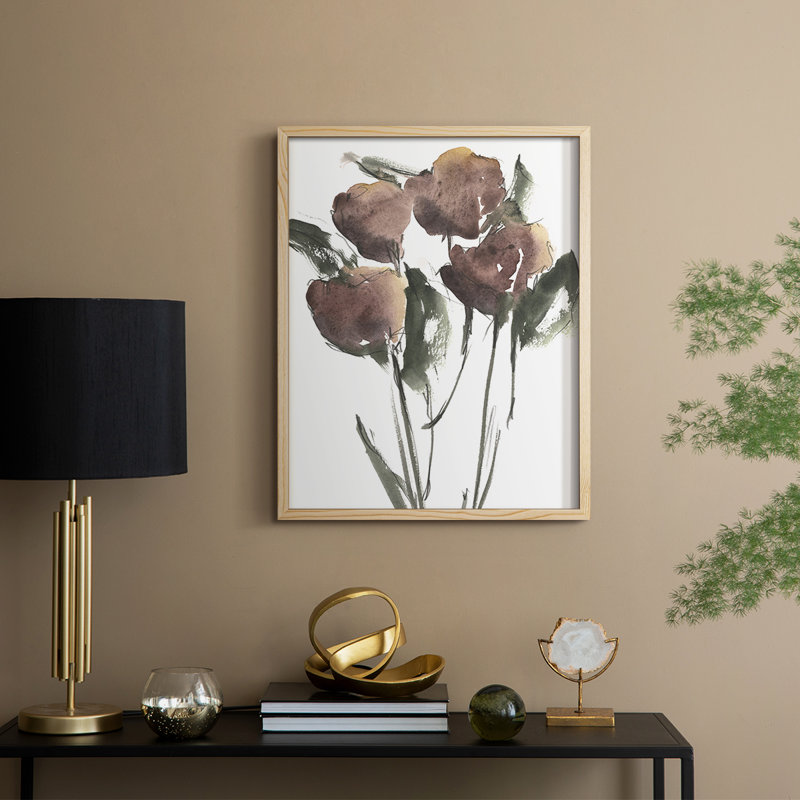 «Growing Wild II», reproduction encadrée - bois massif, H 21 po x l 17 po