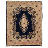 Oriental Area Rug in Navy