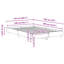 Bed Frame No Mattress Engineered Wood-1579268183-1579268178