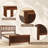  Twin Size Wood Platform Bed With Headboard, Footboard And Wood Slat Support, Twin Bed, Wood Bed-43865452