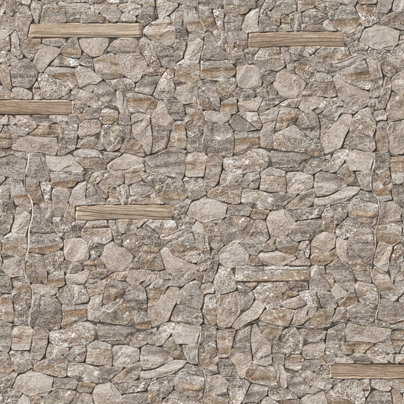 Caldera 13" x 25" Porcelain Stone Look Wall & Floor Tile, Beige
