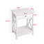 Seraphine 40cm W Bedside Table-1106610508