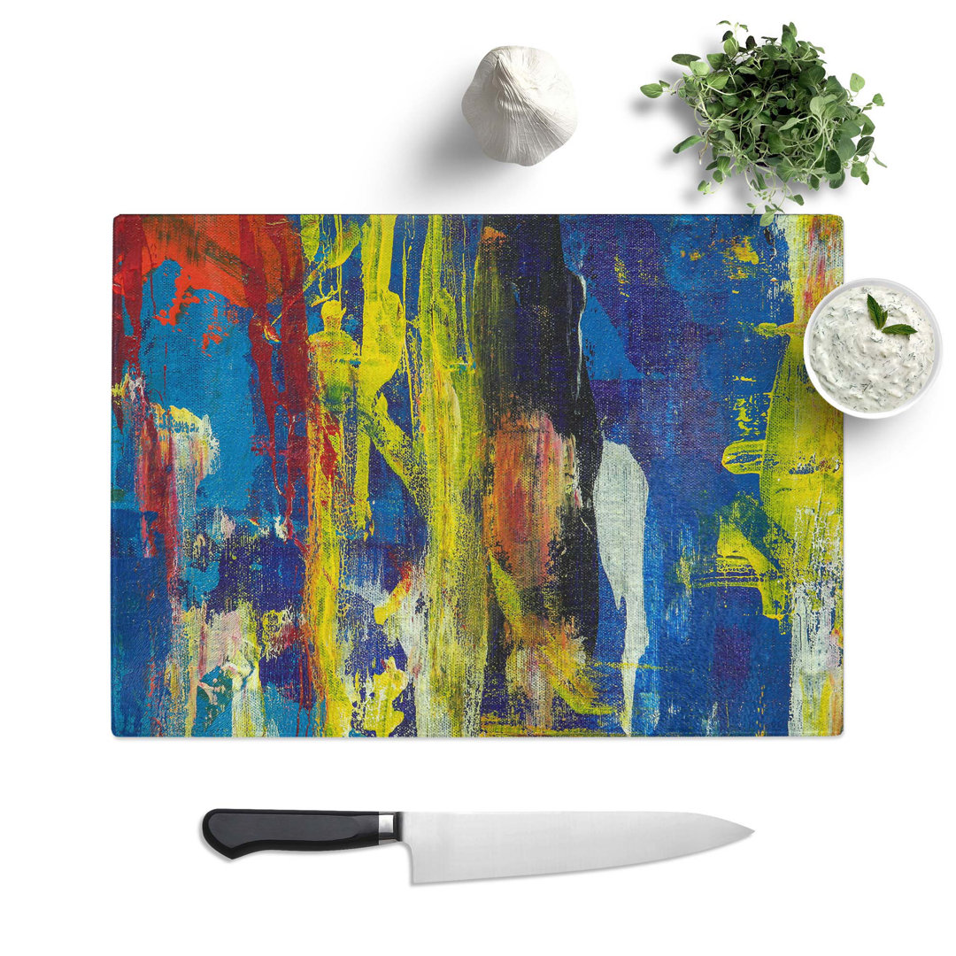 Tempered Glass Art Painting Vol.43 Chopping Board