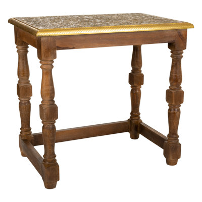 Karmane Solid Wood Four Leg Coffee Table