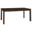 Rustic Walnut Rectangular Dining Table