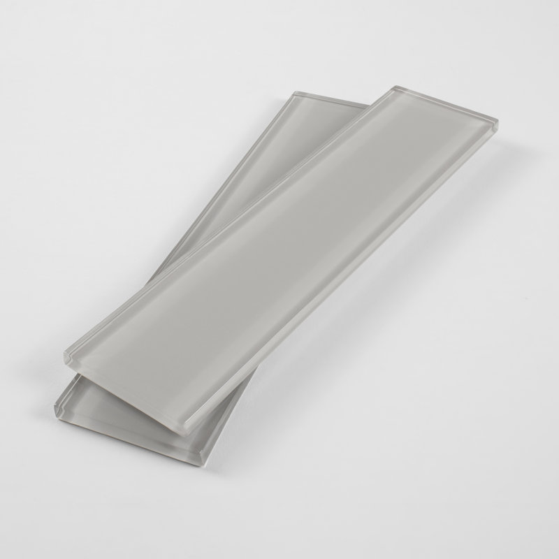2in.x8in. Glass Subway Tile, Marsh Gloss
