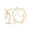Gold Entwine II Print by Elena Carlie-26672643-26672645