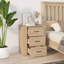 Javoney 50cm W Manufactured Wood Bedside Table-132441319