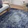 Tapis oriental bleu foncé Arlingham