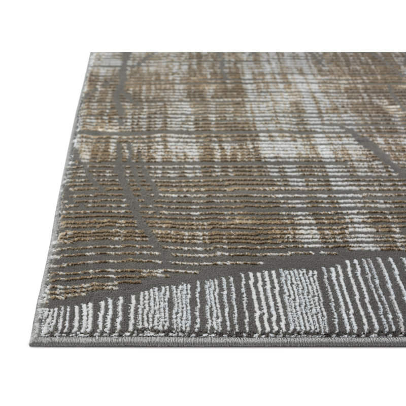 Frohlich Abstract Indoor Rug, Runner 2'4" x 10'10"