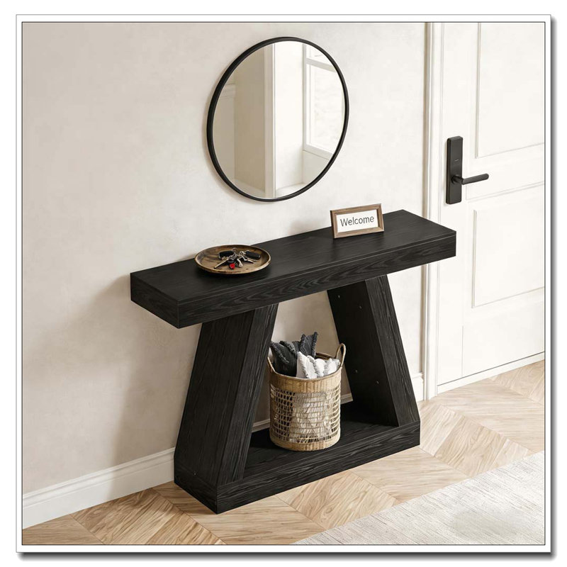 Table de canapé moderne, table d'entrée, console