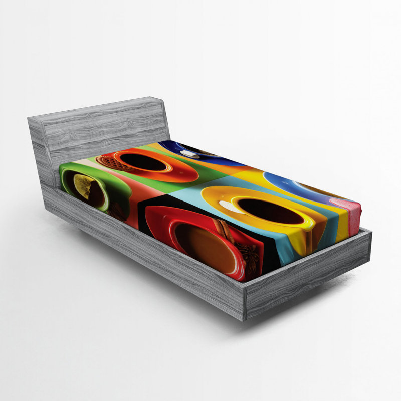 Microfiber Fitted Sheet, Twin Fitted Sheet