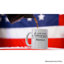 Tasse «250 Years American Anniversary», 4 juillet, cadeau patriotique minimaliste de 1776 à 2026 avec nom personnalisé