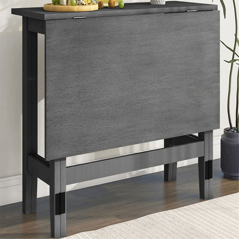 Table de salle à manger extensible Topmax Farmhouse, Gris