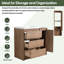 Meuble-lavabo simple 36 po avec plateau en résine et rangement flottant
