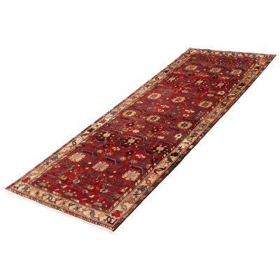 Yoon One-of-a-Kind 3'7" X 9'10" 1990s Runner Wool Area Rug