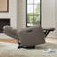 Fauteuil inclinable électrique en cuir véritable Leena-105741569