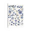 Indigo Flower Mashup by Nic Squirrell - Gallery-Wrapped Canvas Giclée on Canvas-260109090-224781048