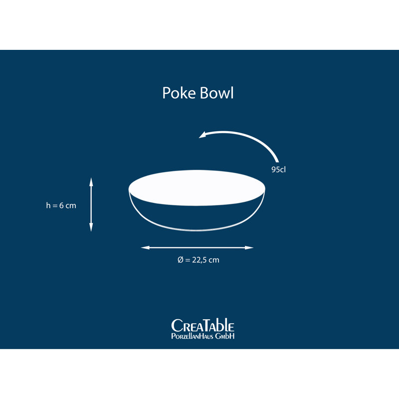 Nature 950ml Stoneware Pasta Bowl, Blue/Green/Orange/Red