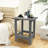 HDPS Adirondack End Table - Weatherproof Outdoor Side Table for Pool & Patio-156291774