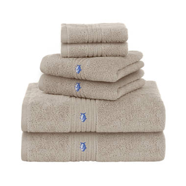 Tommy Bahama - Bath Towels Set, Highly Absorbent Cotton Bathroom Decor, Low  Linting & Fade Resistant (Nothern Pacific Maritime Navy, 6 Piece)