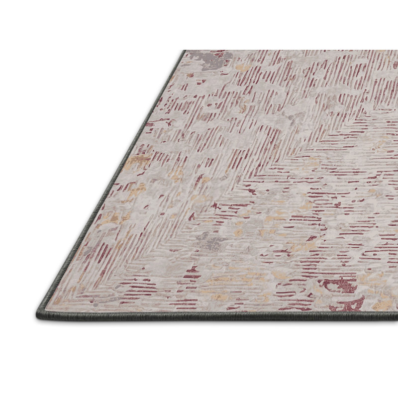 Tapis gris soyeux et moelleux, Tapis de couloir 2 pi x 4 pi