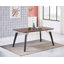 Yerres 4 Person Dining set - a Rectangular Wooden Dining Table with Metal Legs and a Set of 4 Quilted Velvet Dining Chairs for Dining Room - Modern Dining Table Set-1718480824-1718480818