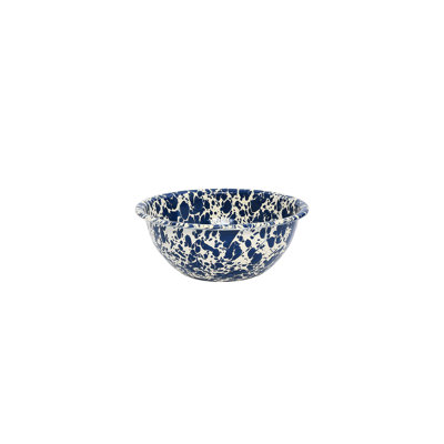 Crow Canyon Enamelware Splatter Cereal Bowls