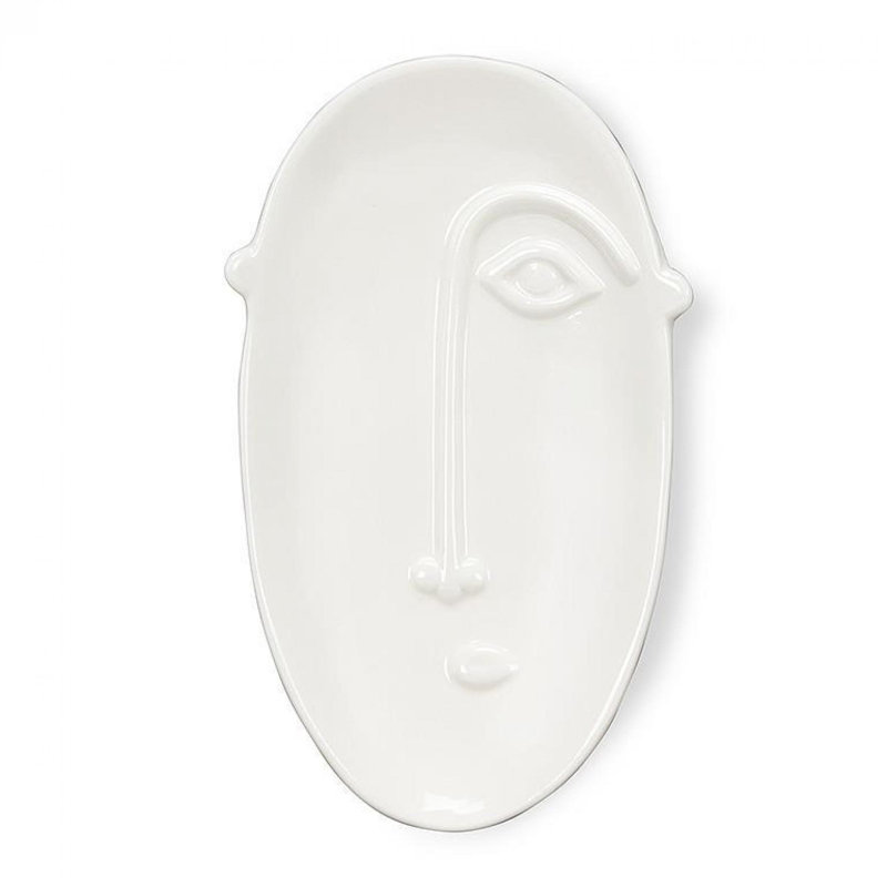 Plaque frontale longue en relief, 6,5 pi H x 3,5 pi L x 0,75 pi P