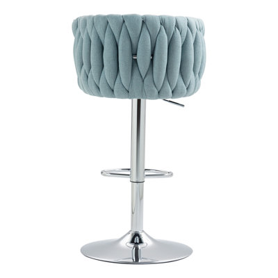 Ensemble de 2 tabourets de bar pivotants 360 °