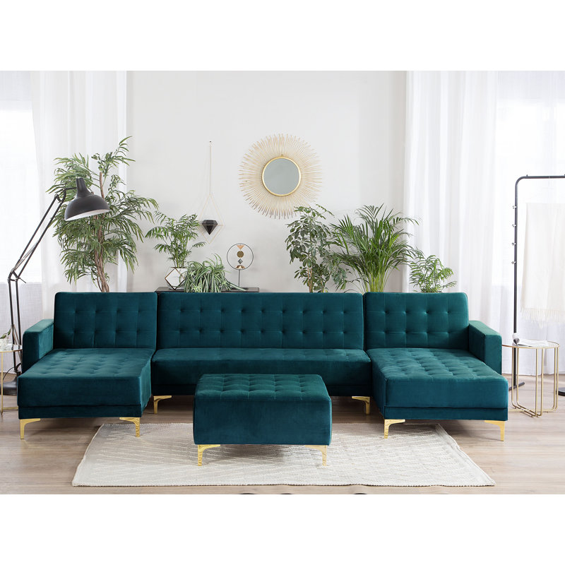 Raheem 5 Seater Sleeper, Green