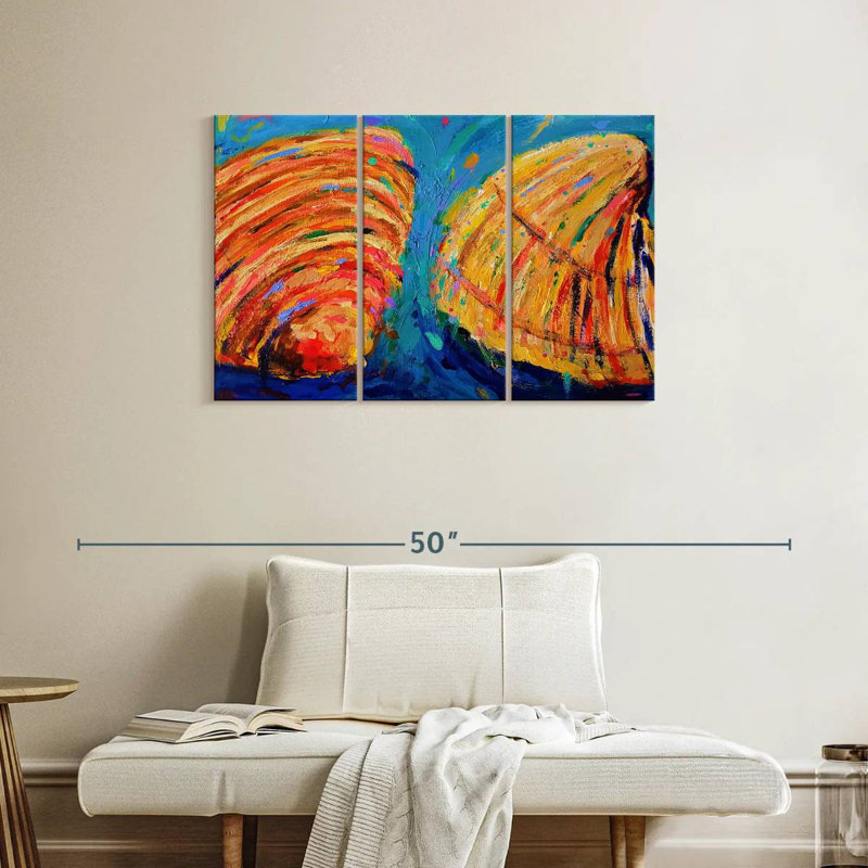 Sea shells 2020 Aletra, H 24 po x l 38 po